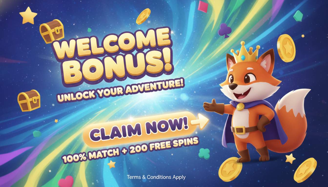 Exciting welcome bonus at VIPOK99