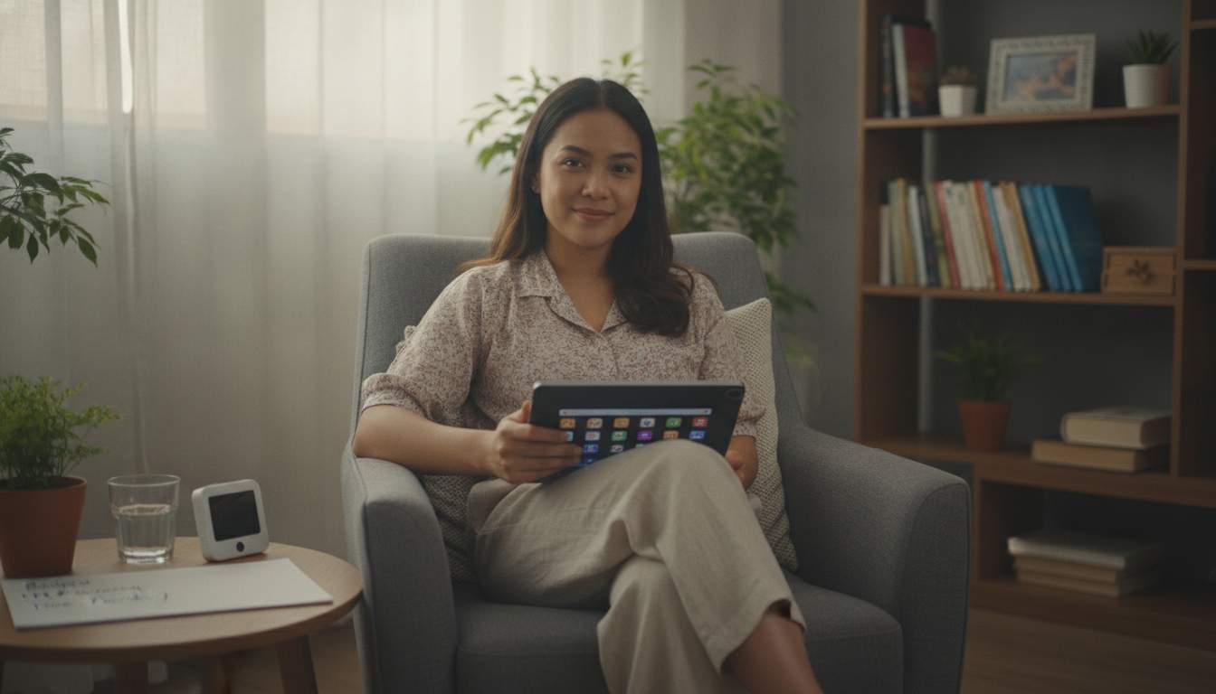 Your Gaming Wellbeing Philippine woman practicing responsible gambling